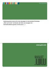 Tucholskys „Hitler und Goethe". Parodie und Satire auf und gegen den Nationalsozialismus