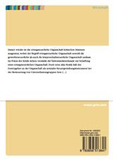 Die ertragsteuerliche Organschaft Die ertragsteuerliche Organschaft