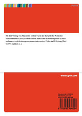 Die Bekämpfung der Organisierten Kriminalität durch die EU in Drittstaaten Die Bekämpfung der Organisierten Kriminalität durch die EU in Drittstaaten
