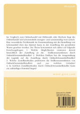 Möglichkeiten, Einflüsse und zukünftige Potentiale bei der Zustellung von online bestellten Lebensmitteln zum Letztverbraucher