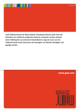 Volksentscheide in den deutschen Bundesländern. Basisdemokratie oder eine andere Form von Parteienpolitik?