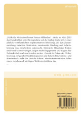 Erfolgsfaktor Mitarbeitermotivation. Diverse Anreizsysteme auf dem Prüfstand