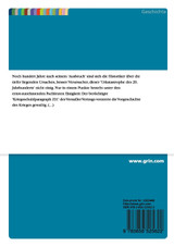 Wie es zum Ersten Weltkrieg kam