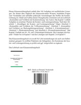 Kennzahlen und Verfahren der Kostenrechnung