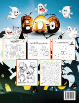 Halloween Activity Book For Kids Ages 4-8 6-8 Halloween Activity Book For Kids Ages 4-8 6-8