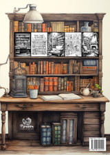Library Coloring Book for Adults Library Coloring Book for Adults
