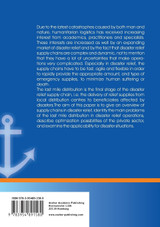 Last Mile Logistics for Disaster Relief Supply Chain Management