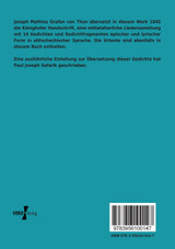 Gedichte aus Böhmens Vorzeit