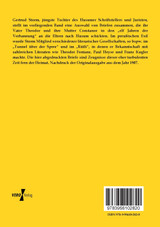 Theodor Storms Briefe in die Heimat aus den Jahren 1853-1864 Theodor Storms Briefe in die Heimat aus den Jahren 1853-1864
