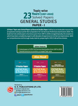 UPSC General Studies Paper I - 23 Years Topicwise Solved Papers (1997-2019) 2020