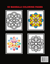 Mandala Coloring Book for Kids Ages 4-8