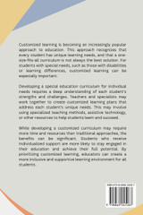 Customized Learning Developing Special Education Curriculum for Individual Needs