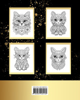 Cat Mandala Coloring Book Cat Mandala Coloring Book