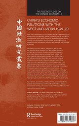 China's Economic Relations with the West and Japan, 1949-1979