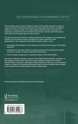 Security and Climate Change