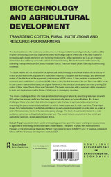 Biotechnology and Agricultural Development