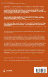 The Psychology of Counter-Terrorism