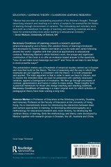 Necessary Conditions of Learning Necessary Conditions of Learning
