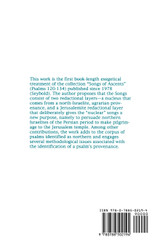 The Songs of Ascents (Psalms 120-134) The Songs of Ascents (Psalms 120-134)