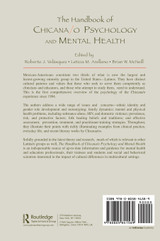 The Handbook of Chicana/o Psychology and Mental Health