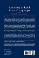 Learning to Read Across Languages