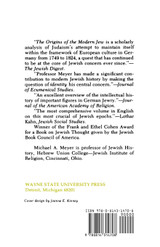 The Origins of the Modern Jew