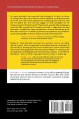 Gender and the Uncanny in Films of the Weimar Republic