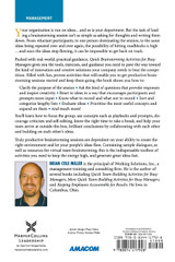Quick Brainstorming Activities for Busy Managers Quick Brainstorming Activities for Busy Managers