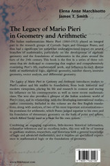 The Legacy of Mario Pieri in Geometry and Arithmetic