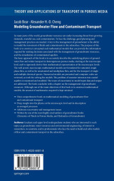 Modeling Groundwater Flow and Contaminant Transport Modeling Groundwater Flow and Contaminant Transport