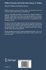 Welfare Economics and Social Choice Theory Welfare Economics and Social Choice Theory