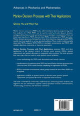 Markov Decision Processes with Their Applications