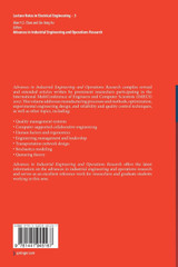 Advances in Industrial Engineering and Operations Research