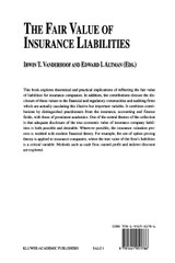 The Fair Value of Insurance Liabilities