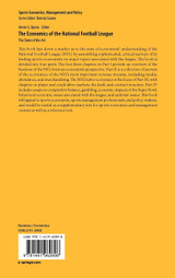The Economics of the National Football League The Economics of the National Football League