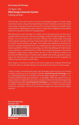 Wind Energy Conversion Systems Wind Energy Conversion Systems