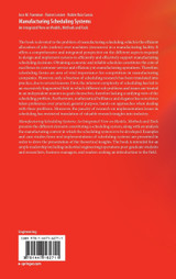 Manufacturing Scheduling Systems