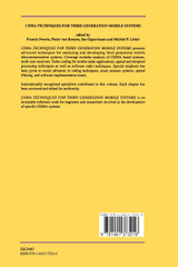 CDMA Techniques for Third Generation Mobile Systems