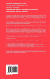 Implementing Evidence-Based Practices in Community Corrections and Addiction Treatment Implementing Evidence-Based Practices in Community Corrections and Addiction Treatment