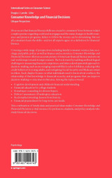 Consumer Knowledge and Financial Decisions