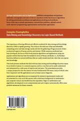 Data Mining and Knowledge Discovery via Logic-Based Methods