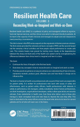 Resilient Health Care, Volume 3 Resilient Health Care, Volume 3