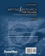 Writing and Research for College Writing and Research for College