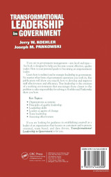 Transformational Leadership in Government