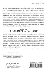 A Soldier to the Last A Soldier to the Last