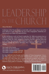 Leadership in the Church Leadership in the Church