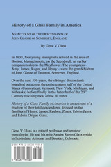 History of a Glass Family in America