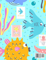 Sea creatures coloring book for kids Sea creatures coloring book for kids