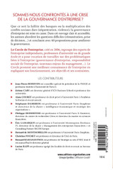 Gouvernance et prise de décision