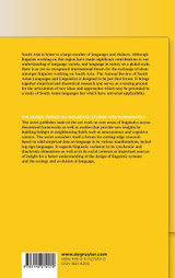 Annual Review of South Asian Languages and Linguistics